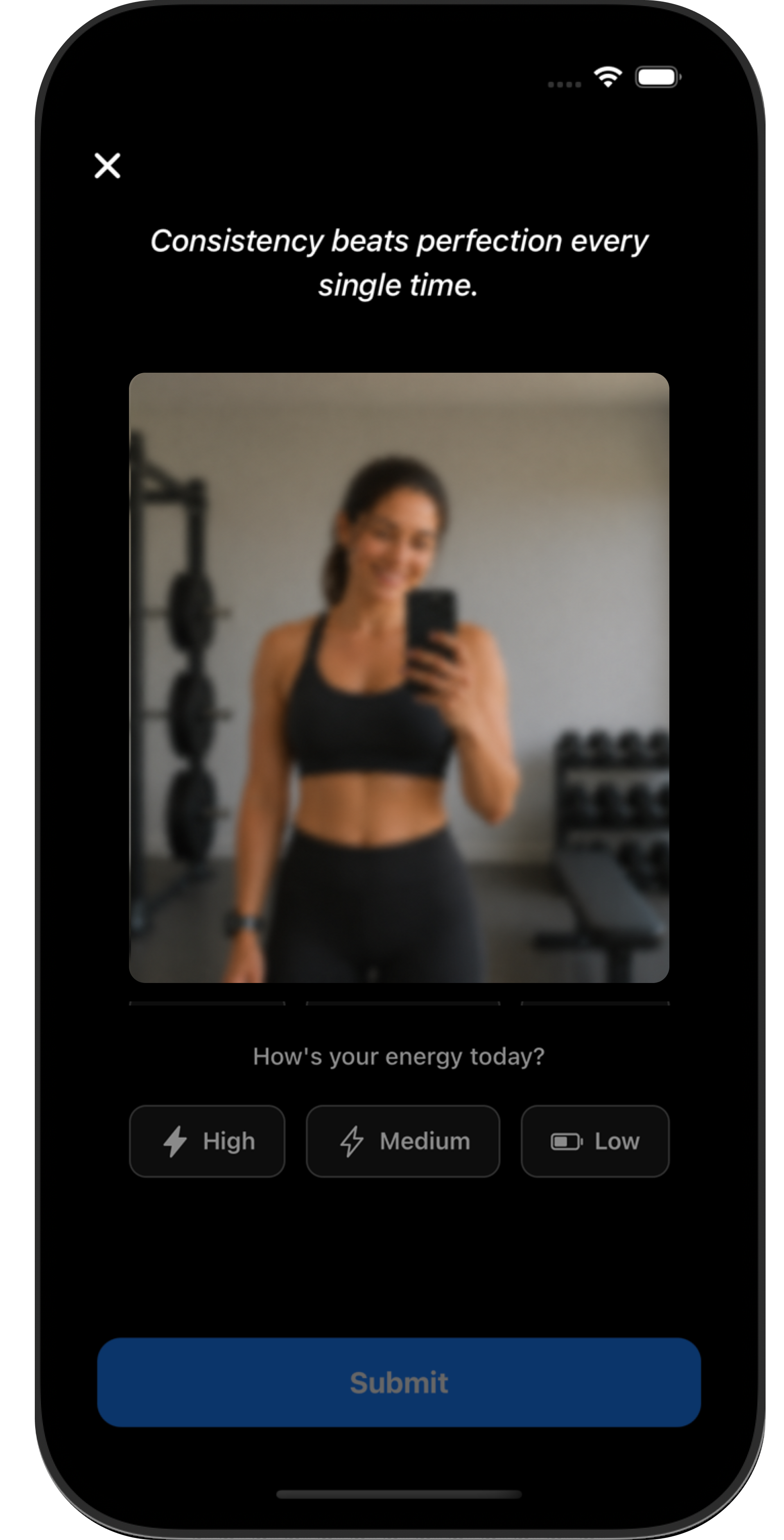 Frame app — post-capture celebration screen